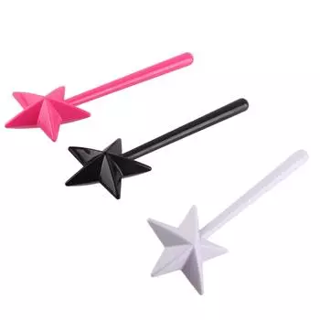 3 шт. Волшебные солонки и перечницы в форме звезды, волшебная палочка, солонки и перечницы, волшебная палочка, многоразовый дозатор приправ и специй