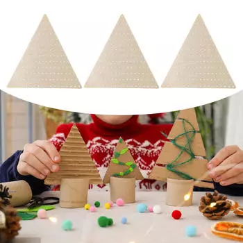 3 шт. в упаковке DIY деревянные рамки для венков многоцелевая рождественская рамка для свадьбы День святого Валентина Square 30cmx30cm