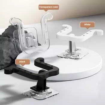 3 шт. вешалка для тапочек экономит место, настенная, без перфорации, быстрый слив, туалетная комната, ванна, душ, тапочки, органайзер, полка, товары для дома прозрачный