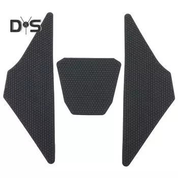 3 шт., высокопрочная подушка для бензобака, водостойкая прочная боковая наклейка для топливного бака, защитная наклейка для GOLDWING 1800 (18 22) чёрный