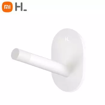 3 шт. xiaomi Youpin HL маленькие самоклеящиеся крючки, прочные настенные крючки для кухни, ванной комнаты, шкафа, 3 кг, вешалка с максимальной нагрузкой, крючок белый