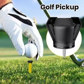 3 шт., захват для мяча для гольфа, 3-зубчатый дизайн, легкий портативный, простая установка, инструмент для сбора мячей для гольфа, аксессуары 3pcs