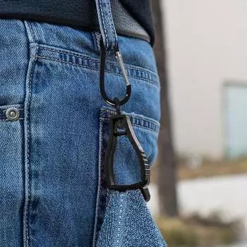 3 шт. захват для перчаток для работы, держатель перчаток, очки, шлемы, вешалка, зажим, ловушка для строительной защиты, защита для ремня чёрный