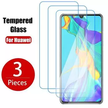 3 шт. закаленное стекло для Huawei P30 P40 P20 Pro Lite E 5G Nova 5T Защитная пленка для экрана Huawei Mate 20 Lite P Smart Z 2021 2019 Huawei P20 Lite чистый