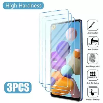 3 шт. закаленное стекло для Samsung A13 A12 A41 A70 A04 A50 A71 A73 A52 Защитная пленка для экрана для Samsung A53 A32 A23 A52S 5G A31 стекло For Samsung A12 чистый