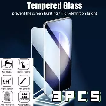 3 шт. закаленное стекло для Samsung Galaxy A24 A34 A14 A12 A73 A53 A33 A13 A23 5G A52 A50 A72 M21 M31 S23 S22 Plus защитное стекло For Samsung A12 чистый