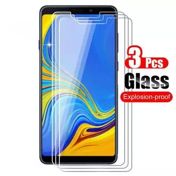 3 шт. закаленное стекло для Samsung Galaxy A9 2018 Защитная пленка для экрана 9H для Samsung Galaxy A9 2018 A920F For Samsung A12 чистый
