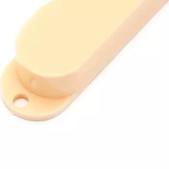 3 шт. Закрытые пластиковые чехлы для звукоснимателей для электрогитары с одной катушкой белый