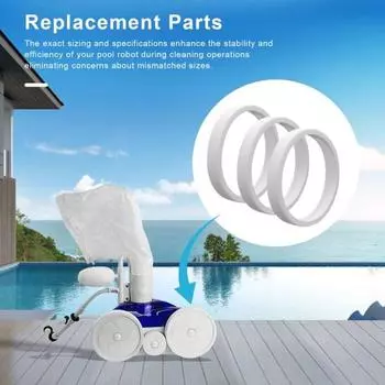 3 шт. запасные части для шин для Polaris 180 280 360 380C10 идеально подходят, хорошо подходят