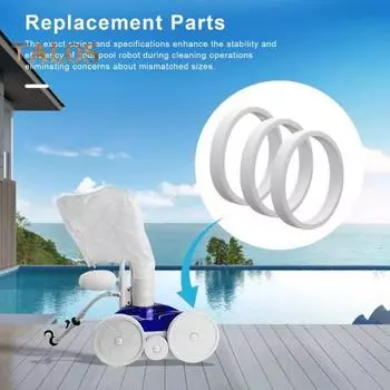 3 шт. запасные части для шин для Polaris 180 280 360 380C10 идеально подходят, хорошая прочность, сверхмощные резиновые бассейны, аксессуар для спа-робота 1 Set