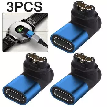 3 шт. зарядное устройство типа C, разъем для зарядки смарт-часов Fenix 7/7S/7X/6