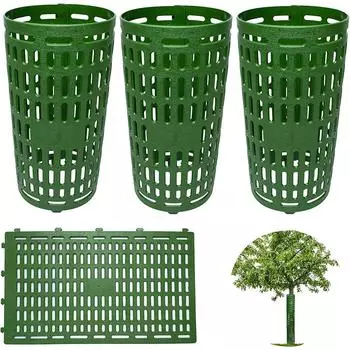 3 шт. Защита ствола дерева Отличная защита от триммеров, газонокосилок, животных