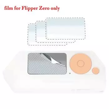 3 шт. защитная пленка для экрана игровой консоли Flipper Zero электронные игровые аксессуары защитная пленка для экрана Flipper Zero