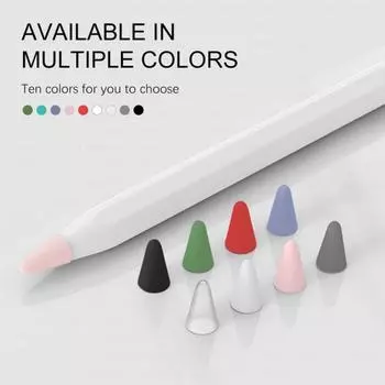 3 шт. защитный чехол для ручек, удобный силиконовый чехол для стилуса с защитой от падения для Apple Pencil 1/2 3Pcs/1 Set розовый