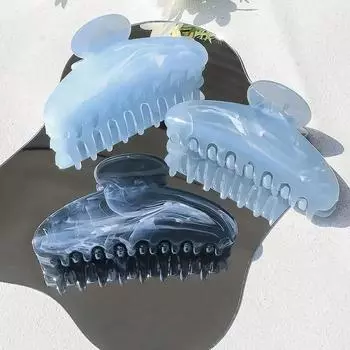 3 шт. Зажимы для волос большого размера желеобразного цвета, Нескользящие держатели для хвостика, Подарок для мамы, женщин, друзей, жены