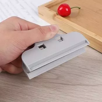 3 шт. зажимы для запечатывания пищевых пакетов, портативные зажимы для запечатывания пищевых пакетов, многофункциональный прочный зажим для герметика, для пакетов для хлеба, пакетов для закусок и пакетов для пищевых продуктов 3pcs разноцветный