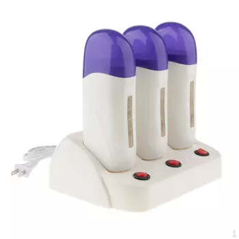 3 шт. Женские эпиляторы для удаления волос, депиляторный роликовый нагреватель, восковая нагревательная машина