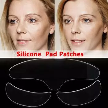 3 шт. женские против морщин лица глаз лба невидимые линии многоразовые предотвращают старение лица патч R4S8 3pcs-1set