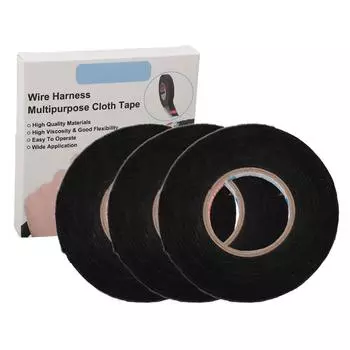 3 шт. жгут проводов тканевая лента изоляционная лента огнестойкая высокотемпературная стойкая жгут проводов