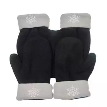 3 шт. Зимние перчатки из хлопка, безопасные, изысканные, ручная работа, гарантированное тепло, варежки для влюбленных, перчатки для пары