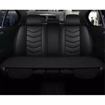 3 шт. Зимние теплые ромбовидные чехлы-подушки для передних и задних сидений автомобиля, универсальные, из короткого плюша, для сидений, подушки, автомобильные защитные аксессуары