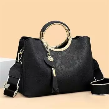 3-слойная большая вместительная сумка-тоут, роскошные сумки, женские сумки, дизайнерская сумка через плечо, высококачественные мягкие кожаные кошельки и сумки