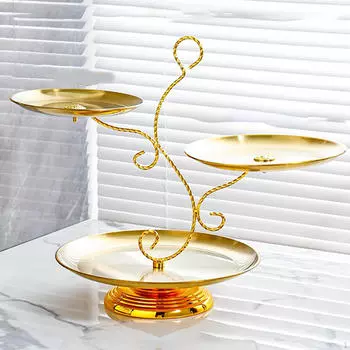 3-слойная витрина для кексов, многоуровневый поднос для сервировки кондитерских изделий, торт, фруктовое печенье, конфеты M