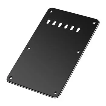 3-слойная задняя панель гитары с 6 отверстиями, замена задней крышки тремоло для электрогитары ST чёрный