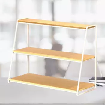 3-слойный держатель для кофейных чашек, подставка для кружек, барный органайзер для кухни white S