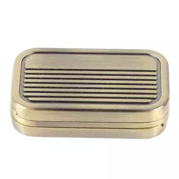 3-слойный слайдер Fidget Slider Metal Push Card Портативная игрушка для пальцев для медитации во время ожидания и путешествий