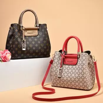 3 слоя дамские качественные кожаные сумки с буквенным принтом на плечо для женщин роскошные сумки женские сумки дизайнерские женские сумки большой емкости женская сумка-тоут