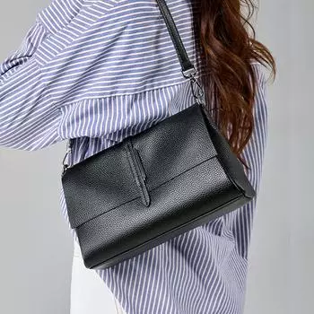 3 слоя натуральной кожи квадратные сумки через плечо для женщин трендовые дизайнерские женские сумки большой вместимости