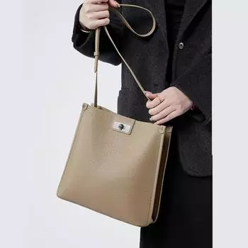 3 слоя натуральной кожи сумки через плечо для женщин трендовые дизайнерские кошельки через плечо женские сумки-ведра