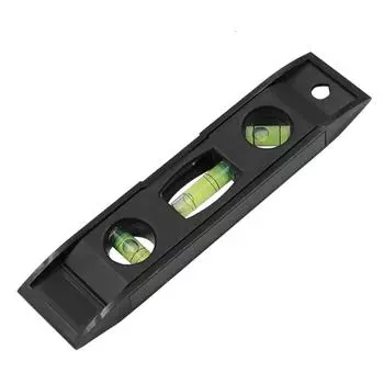 3 Spirit Level Bubble Magnetic Ruler ABS Shell Vertical Horizontal 45 Degree Bubble Level Measuring Tool Tool