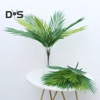 3 стиля, искусственные листья растений, 12 голов, красивые искусственные листья, реквизит для свадебной вечеринки