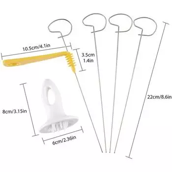 3-струнная вращающаяся картофелерезка из нержавеющей стали + пластика, витая резак для ломтиков картофеля, спираль, руководство «сделай сам», креативные кухонные гаджеты зелёный