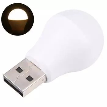 3 светодиода 5730 SMD USB светодиодный светильник-ночник, 5 В постоянного тока белый