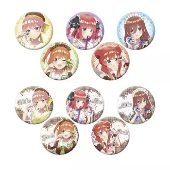 3 The Quintessential Quintuplets Trading Badge Box of 10 o clock