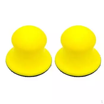 3 Удобный шлифовальный блок для круглых дисков, подходит для 3-дюймовых дисков