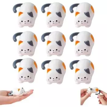 3 упаковки игрушек-украшений «Заводной котенок», игрушка для снятия стресса «Заводной котенок», катящаяся игрушка для кошек, интерактивные игрушки для кошек 3pcs