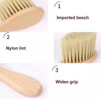 3 упаковки парикмахерской щетки для чистки шеи, щетки для стрижки волос, щетки для чистки волос, удаления распущенных волос из области шеи