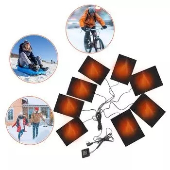 3 уровня наружный тепловой зимний жилет с подогревом водонепроницаемые USB-грелки одежда согревающий коврик зимние теплые штаны с подогревом