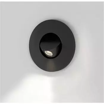 3 Вт светодиодный настенный светильник для внутреннего использования, встроенный прикроватный светильник для чтения, скрытая ножка, вращающийся на 360 градусов, настенный светильник для прохода, декоративное бра Warm White (2700-3500K)