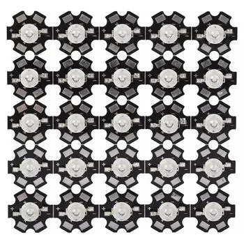 3 Вт Высокомощные светодиодные лампы-бусины, излучающие диодные чипы для светильников DIY, королевский синий