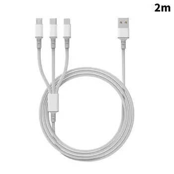 3 в 1 120 Вт кабель для быстрой зарядки Type C Usb Micro для iPhone 14 13 12 11 X Pro Max Samsung Huawei Xiaomi телефон зарядное устройство кабель для передачи данных 2m