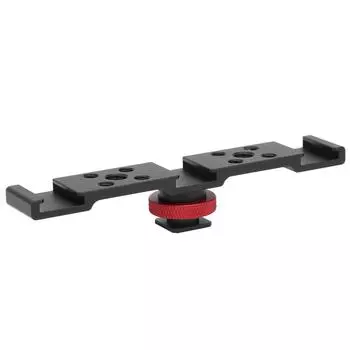 3 в 1 адаптер для крепления на горячий башмак, удлинитель, кронштейн, подставка для камеры, мобильного телефона, черный чёрный