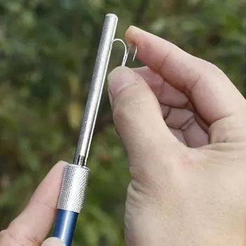 3 в 1 Алмазное карманное лезвие, точилка для ножей, напильник, уличный инструмент, крючок для рыбной пилы