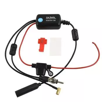 3 в 1 антенна DAB AM FM радио автомобильная антенна разветвитель усилитель сигнала 10-15 В блок питания 25 дБ усиление вторичный DAB стерео CHINA