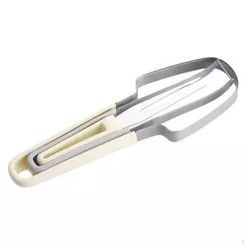 3 в 1 арбузная вилка резак дыня удобный артефакт для нарезки фруктов зелёный