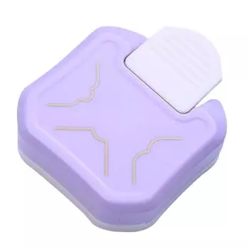 3 в 1 бумажный угловой резак с несколькими углами ручной узор угловой дырокол своими руками фиолетовый фиолетовый